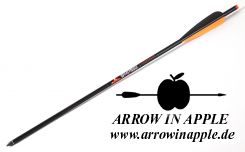 20" Wicked Ridge Crossbow Arrow, 3.8" Vanes, Alu Insert, Omni-Nock (2889)